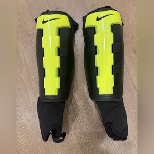 Soccer shin guards and socks